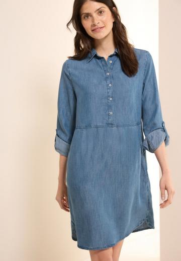 Джинсовое платье