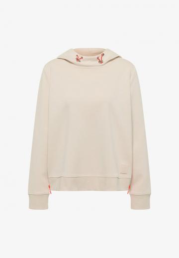 Пуловер с капюшоном