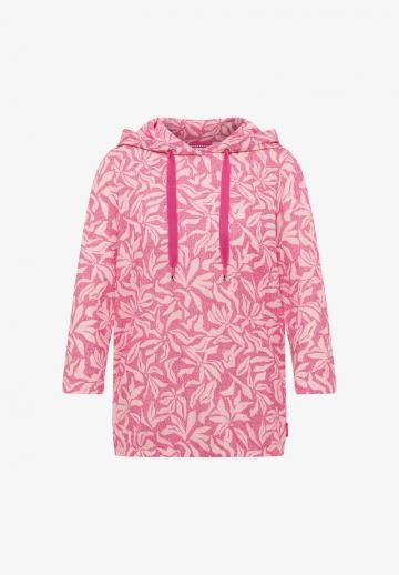 Пуловер с капюшоном