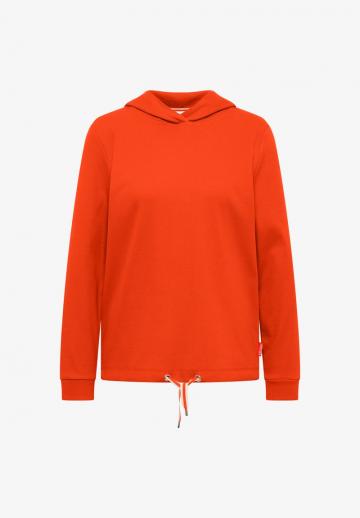 Пуловер с капюшоном