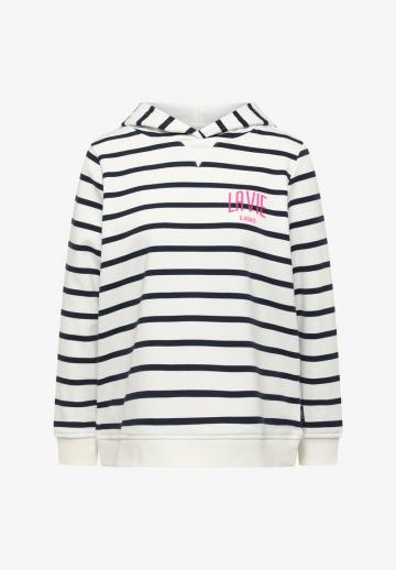 Пуловер с капюшоном