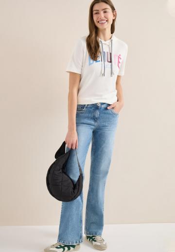 Пуловер с капюшоном