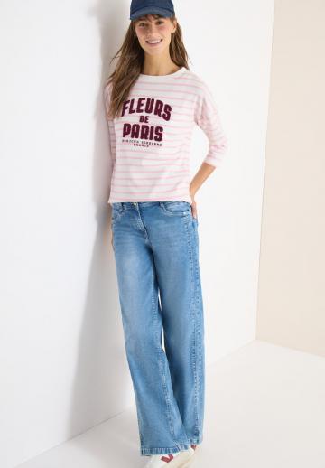 Майка с рукавом три четверти