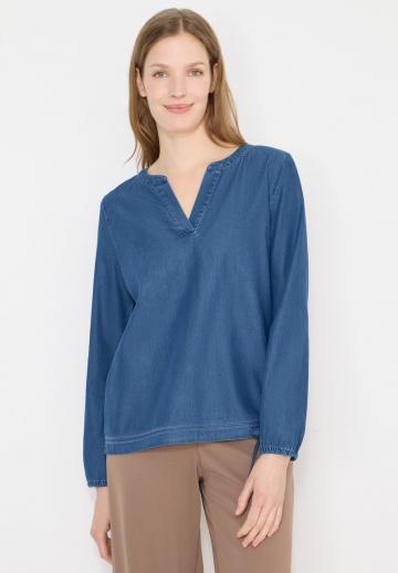 Джинсовая блузка