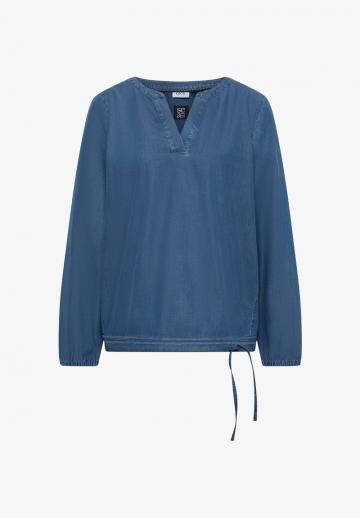 Джинсовая блузка