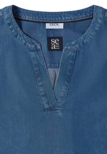 Джинсовая блузка