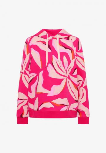 Пуловер с капюшоном