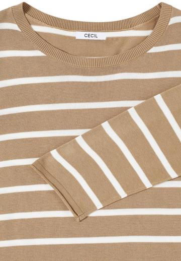 Пуловер с рукавом три четверти