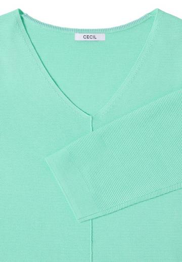 Пуловер с рукавом три четверти