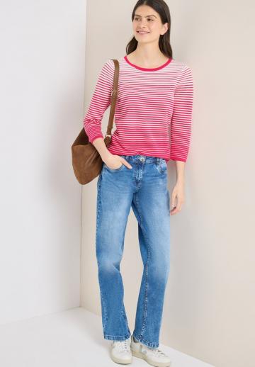 Пуловер с рукавом три четверти