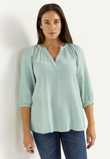 Длинная блузка