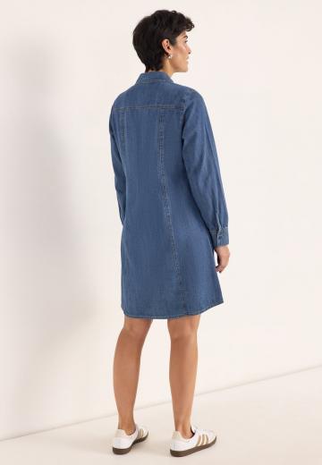 Джинсовое платье