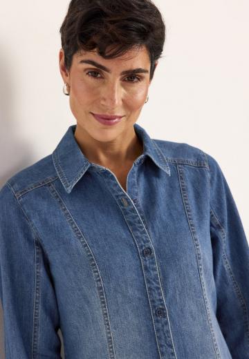 Джинсовое платье