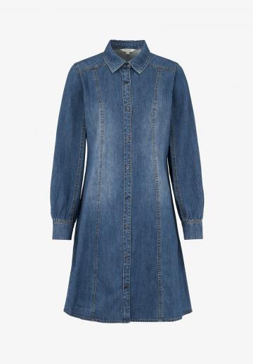 Джинсовое платье