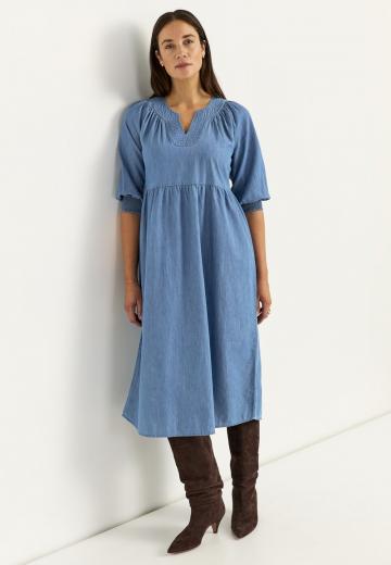 Джинсовое платье