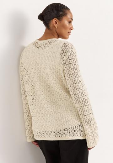 Длинный пуловер