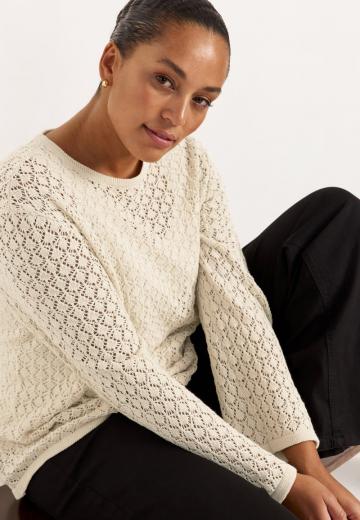 Длинный пуловер