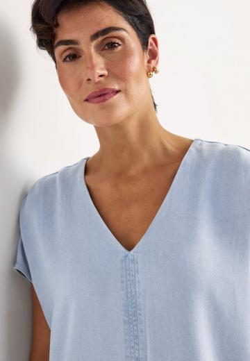 Джинсовое платье