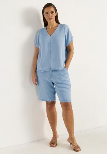 Джинсовая блузка