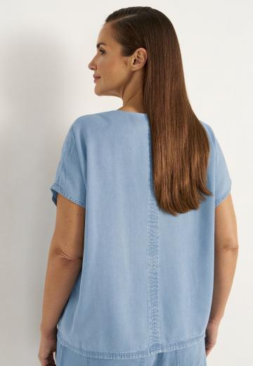 Джинсовая блузка