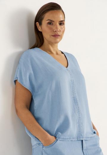 Джинсовая блузка