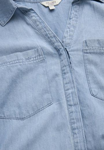 Длинная блузка