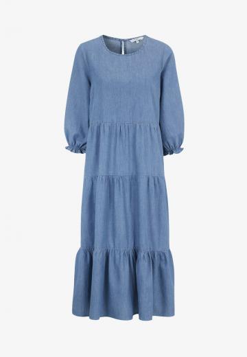 Джинсовое платье