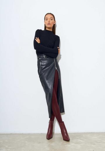 Полусапожки на высоком каблуке