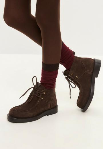 Ботинки на шнуровке