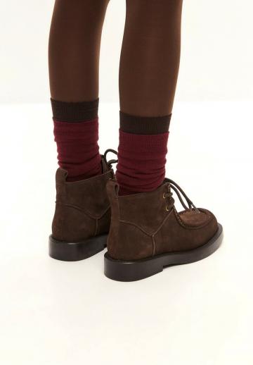 Ботинки на шнуровке
