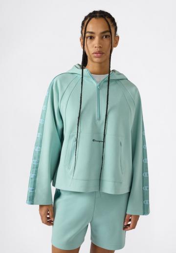 Пуловер с капюшоном