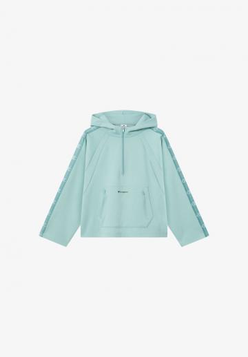 Пуловер с капюшоном