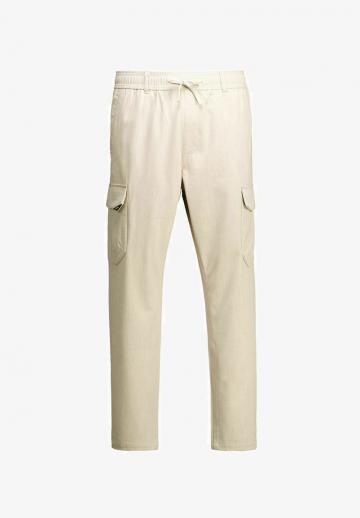 Брюки с накладными карманами