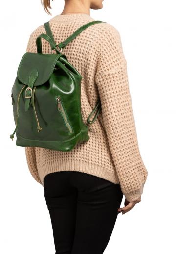 Кожаный рюкзак