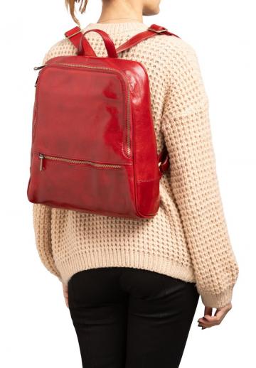 Кожаный рюкзак