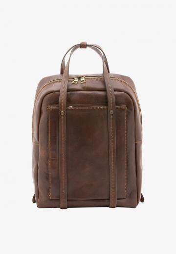 Кожаный рюкзак