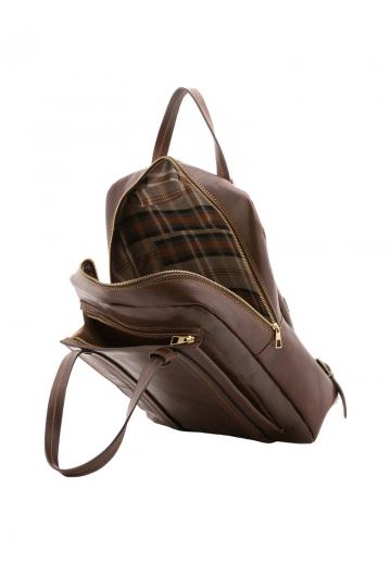 Кожаный рюкзак