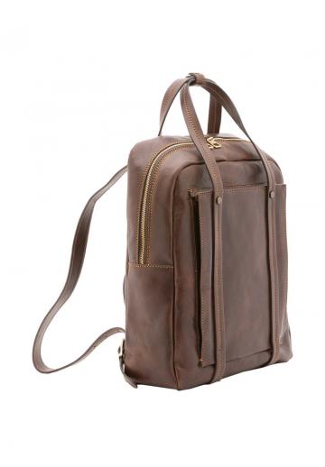 Кожаный рюкзак