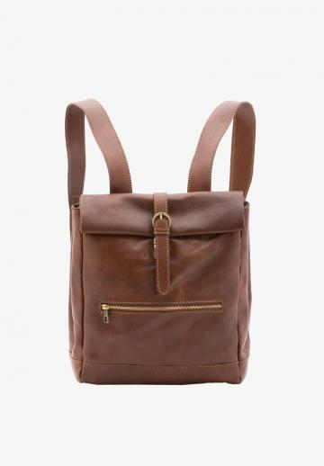 Кожаный рюкзак