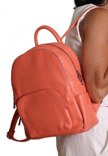 Кожаный рюкзак