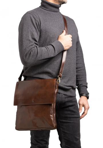 Кожаная сумка