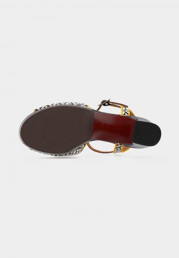 Босоножки на платформе