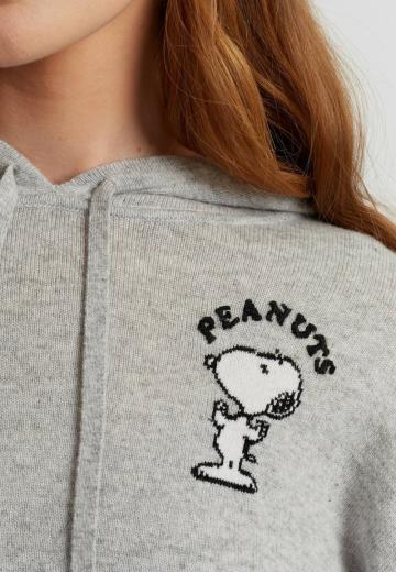 Пуловер с капюшоном