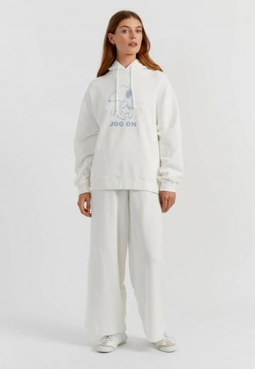 Пуловер с капюшоном