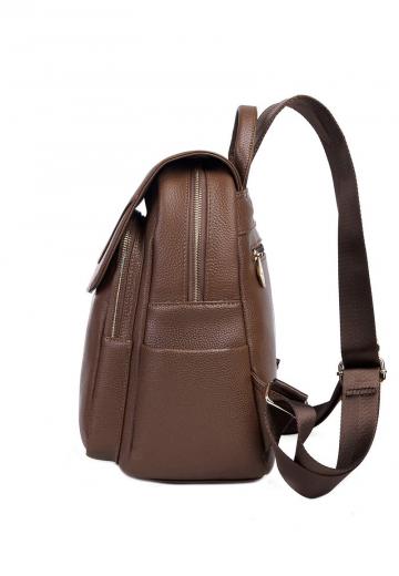 Кожаный рюкзак