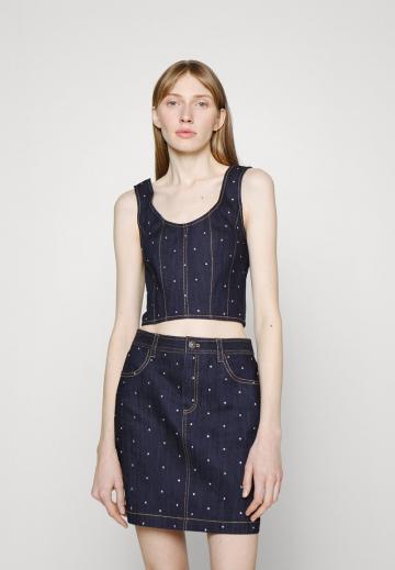 Джинсовая блузка