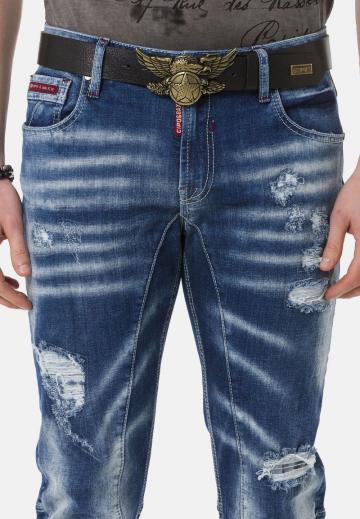 Прямые джинсы