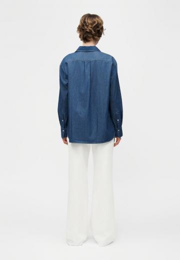 Джинсовая блузка