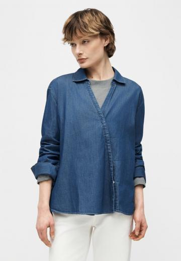 Джинсовая блузка