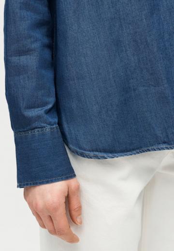 Джинсовая блузка